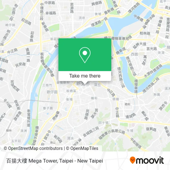 百揚大樓 Mega Tower map