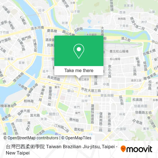 台灣巴西柔術學院 Taiwan Brazilian Jiu-jitsu地圖
