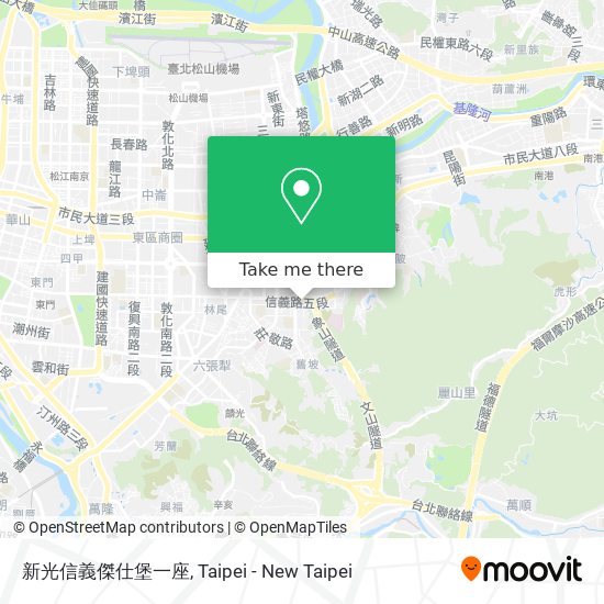 新光信義傑仕堡一座地圖