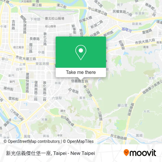 新光信義傑仕堡一座地圖