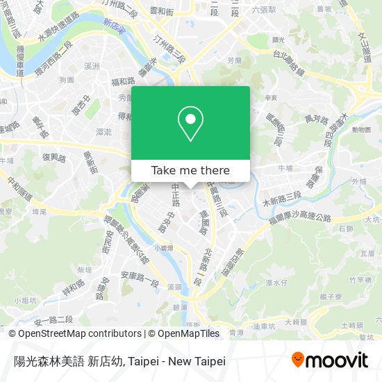陽光森林美語 新店幼 map
