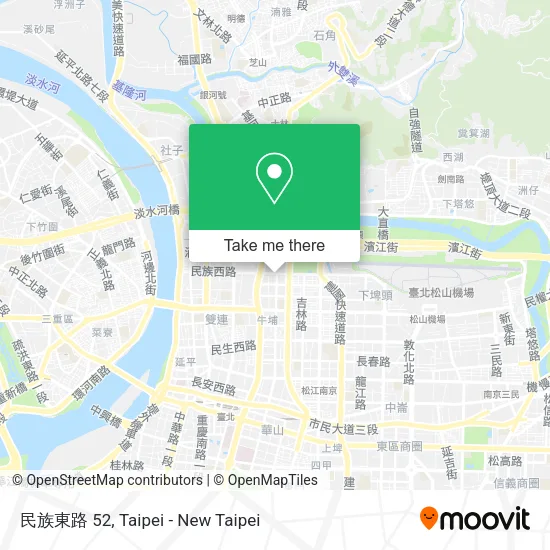 民族東路 52 map