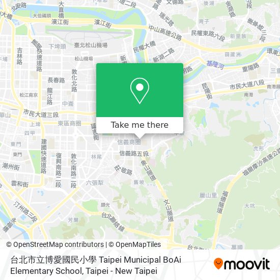 台北市立博愛國民小學 Taipei Municipal BoAi Elementary School map