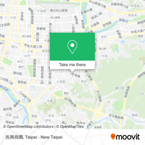 吳興商圈 map
