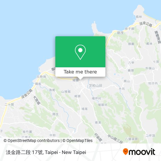 淡金路二段 17號 map
