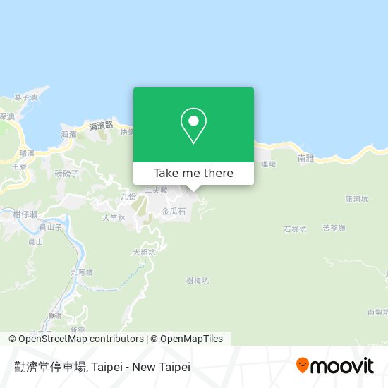勸濟堂停車場地圖