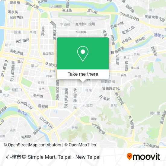 心樸市集 Simple Mart map