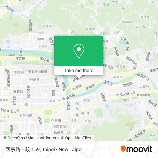 舊宗路一段 159 map