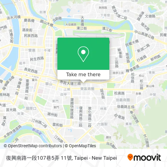 復興南路一段107巷5弄 11號 map