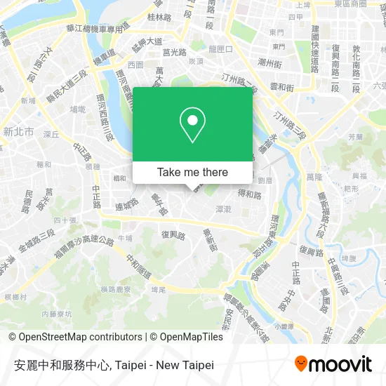 安麗中和服務中心 map