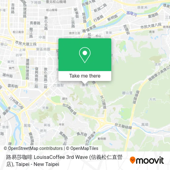 路易莎咖啡 LouisaCoffee 3rd Wave (信義松仁直營店)地圖