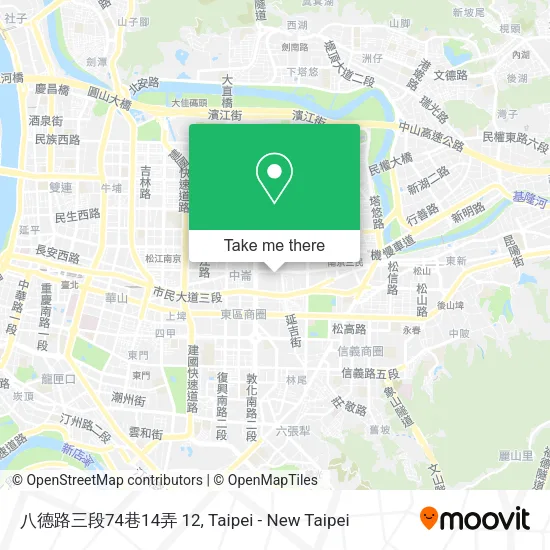 八德路三段74巷14弄 12地圖