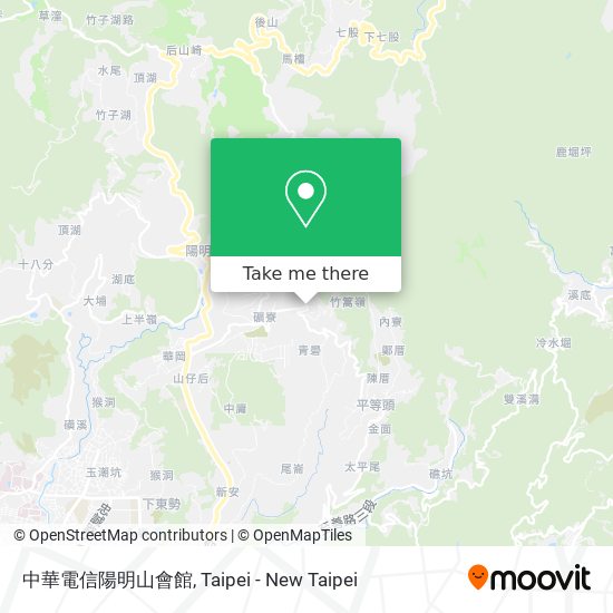 中華電信陽明山會館 map