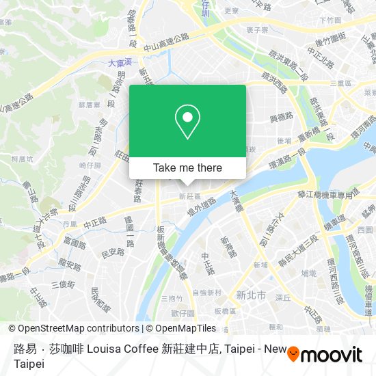 路易 ‧ 莎咖啡 Louisa Coffee 新莊建中店 map