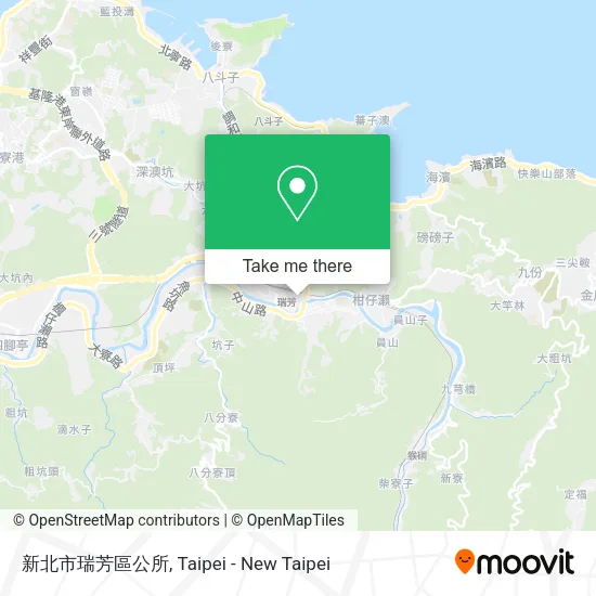 新北市瑞芳區公所地圖
