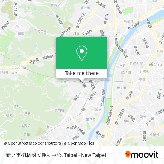 新北市樹林國民運動中心 map