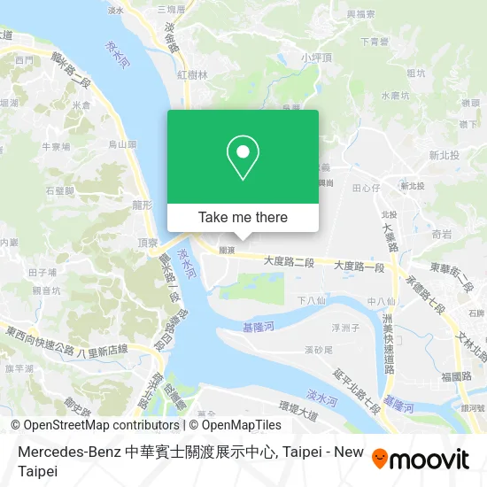 Mercedes-Benz 中華賓士關渡展示中心 map
