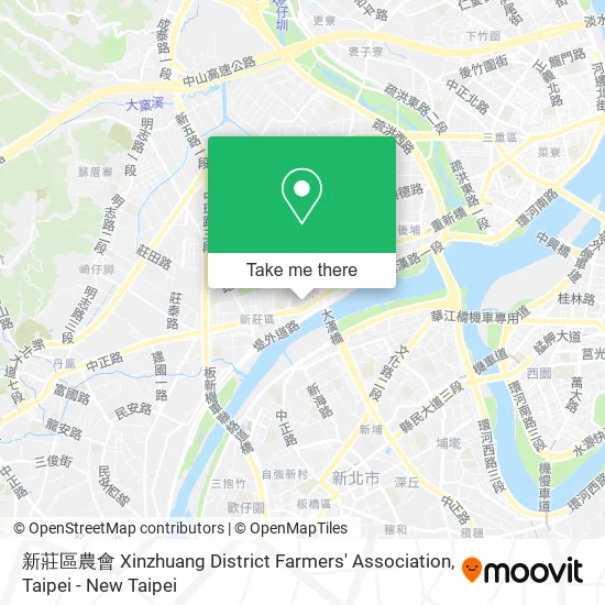 新莊區農會 Xinzhuang District Farmers' Association map