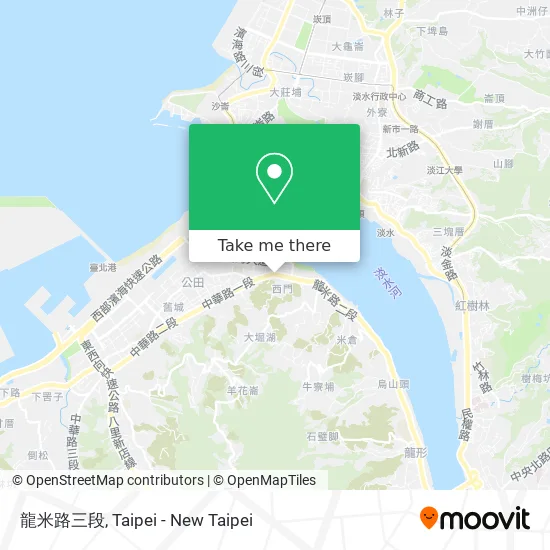 龍米路三段 map