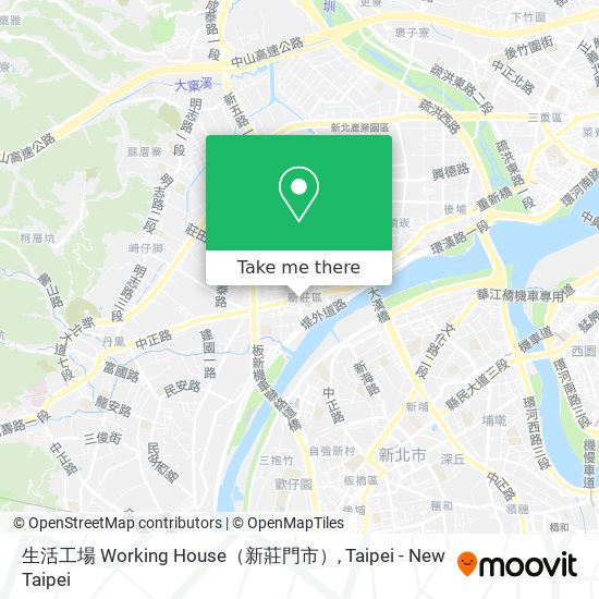 生活工場 Working House（新莊門市） map