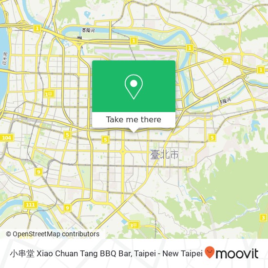 小串堂 Xiao Chuan Tang BBQ Bar map