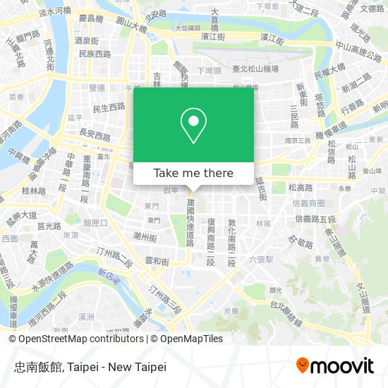 忠南飯館 map