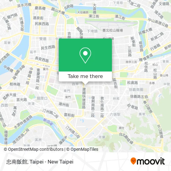 忠南飯館 map