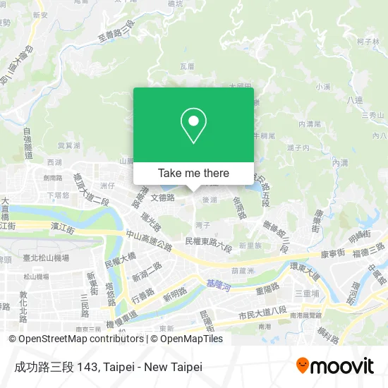 成功路三段 143地圖