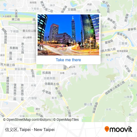 信义区 map
