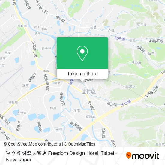 富立登國際大飯店 Freedom Design Hotel地圖