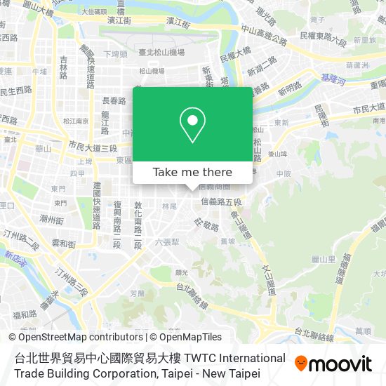 台北世界貿易中心國際貿易大樓 TWTC International Trade Building Corporation map