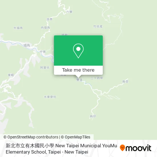 新北市立有木國民小學 New Taipei Municipal YouMu Elementary School map