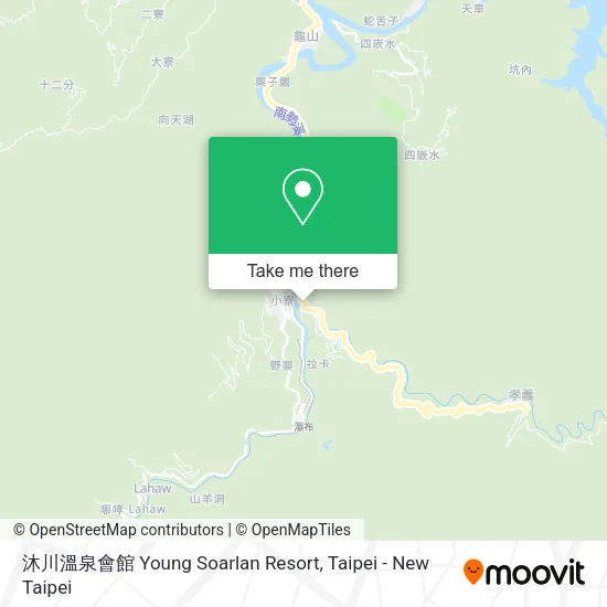 沐川溫泉會館 Young Soarlan Resort map