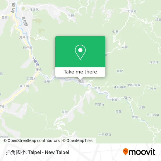 插角國小 map