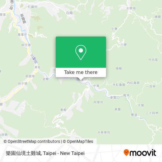 樂園仙境土雞城 map