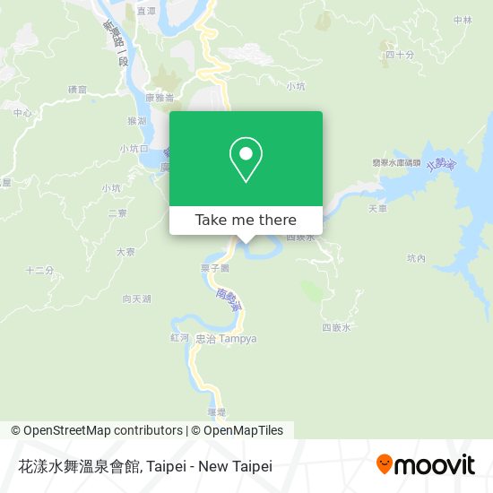 花漾水舞溫泉會館 map