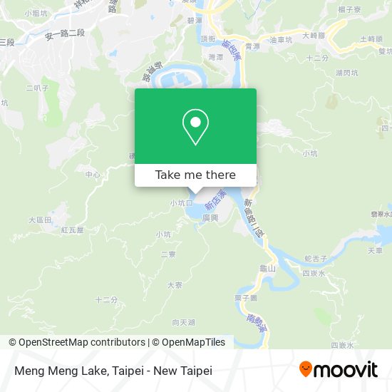 Meng Meng Lake map