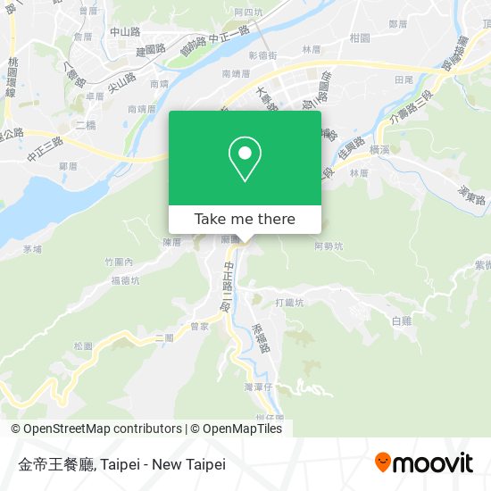 金帝王餐廳 map