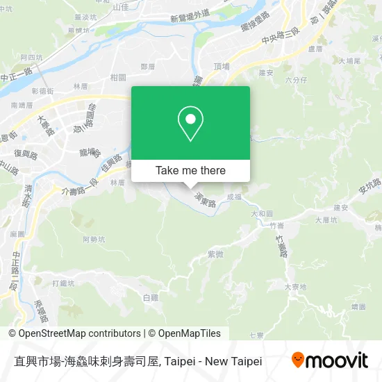 直興市場-海鱻味刺身壽司屋 map