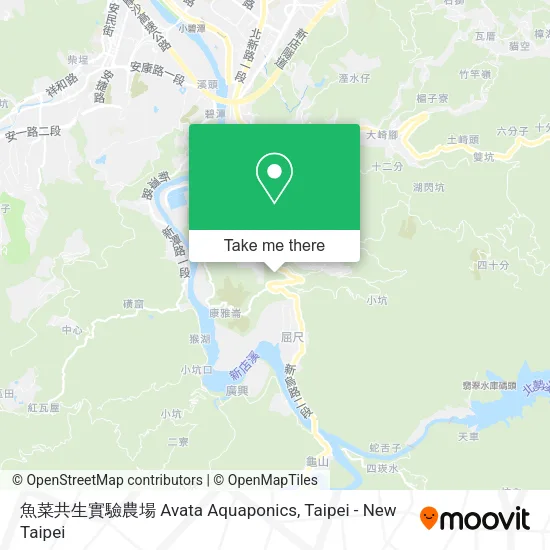 魚菜共生實驗農場 Avata Aquaponics map
