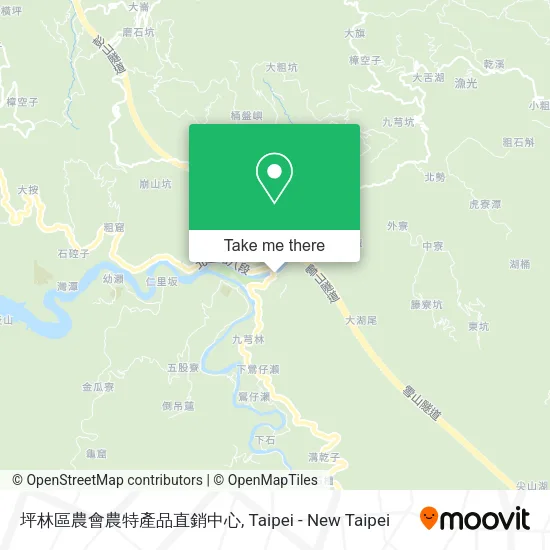 坪林區農會農特產品直銷中心 map