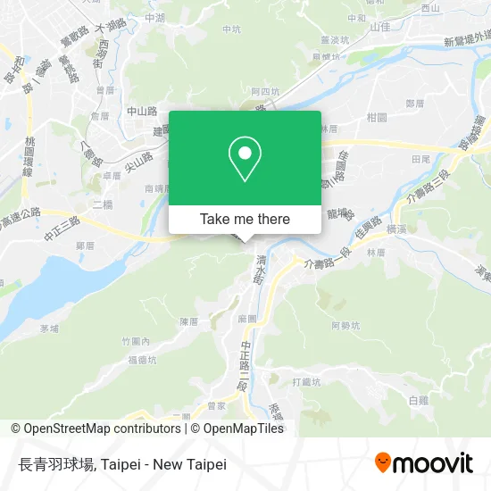 長青羽球場 map