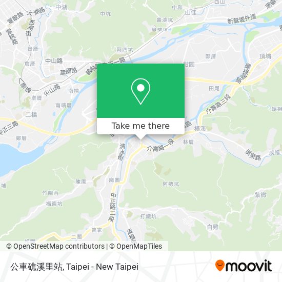 公車礁溪里站 map