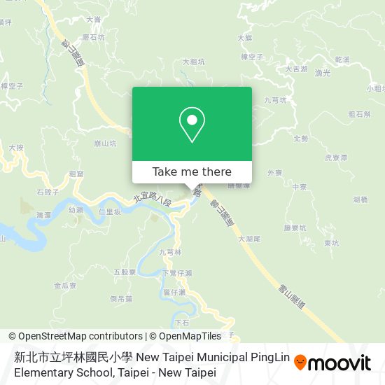 新北市立坪林國民小學 New Taipei Municipal PingLin Elementary School map