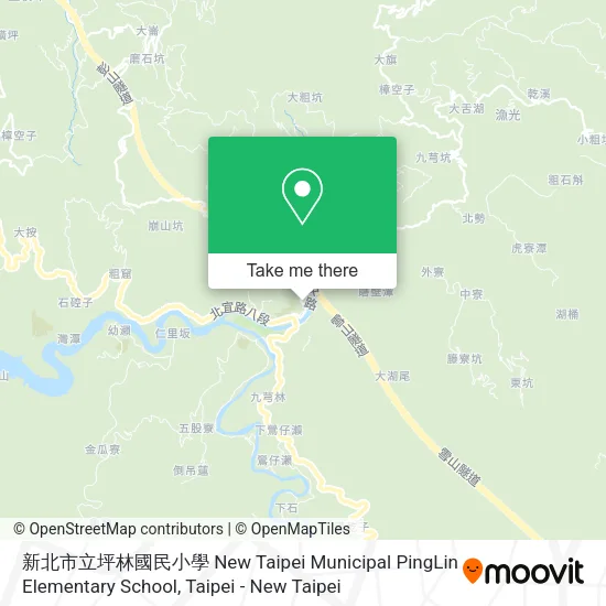 新北市立坪林國民小學 New Taipei Municipal PingLin Elementary School map