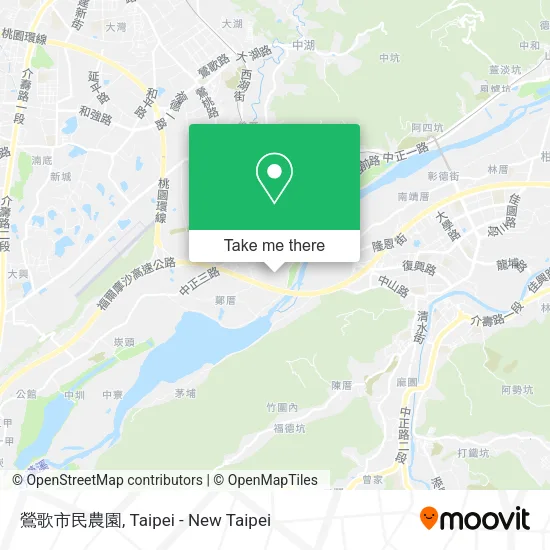 鶯歌市民農園 map