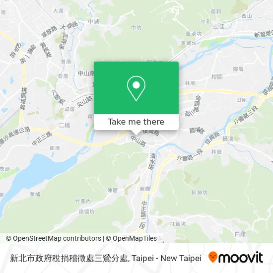 新北市政府稅捐稽徵處三鶯分處 map