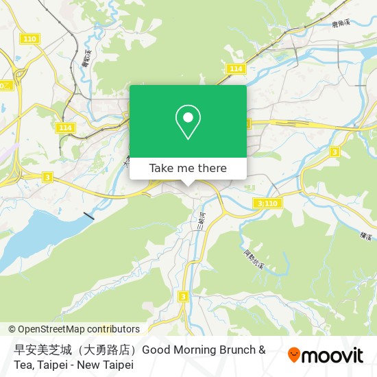 早安美芝城（大勇路店）Good Morning Brunch & Tea map