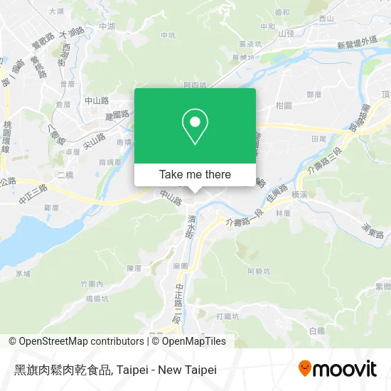 黑旗肉鬆肉乾食品地圖