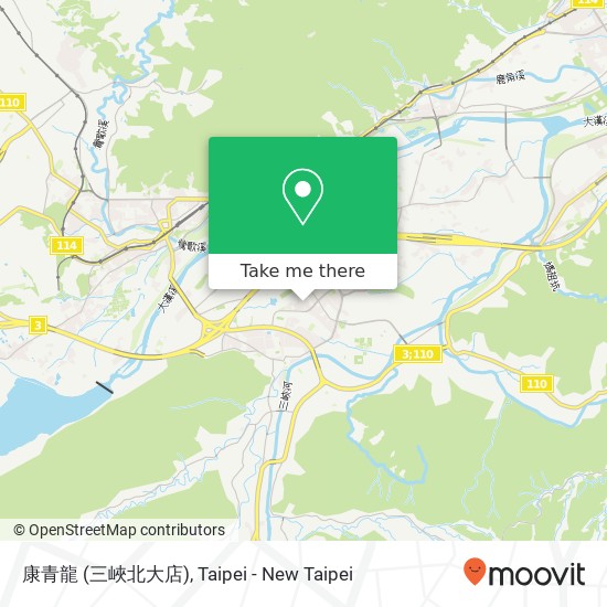 康青龍 (三峽北大店) map